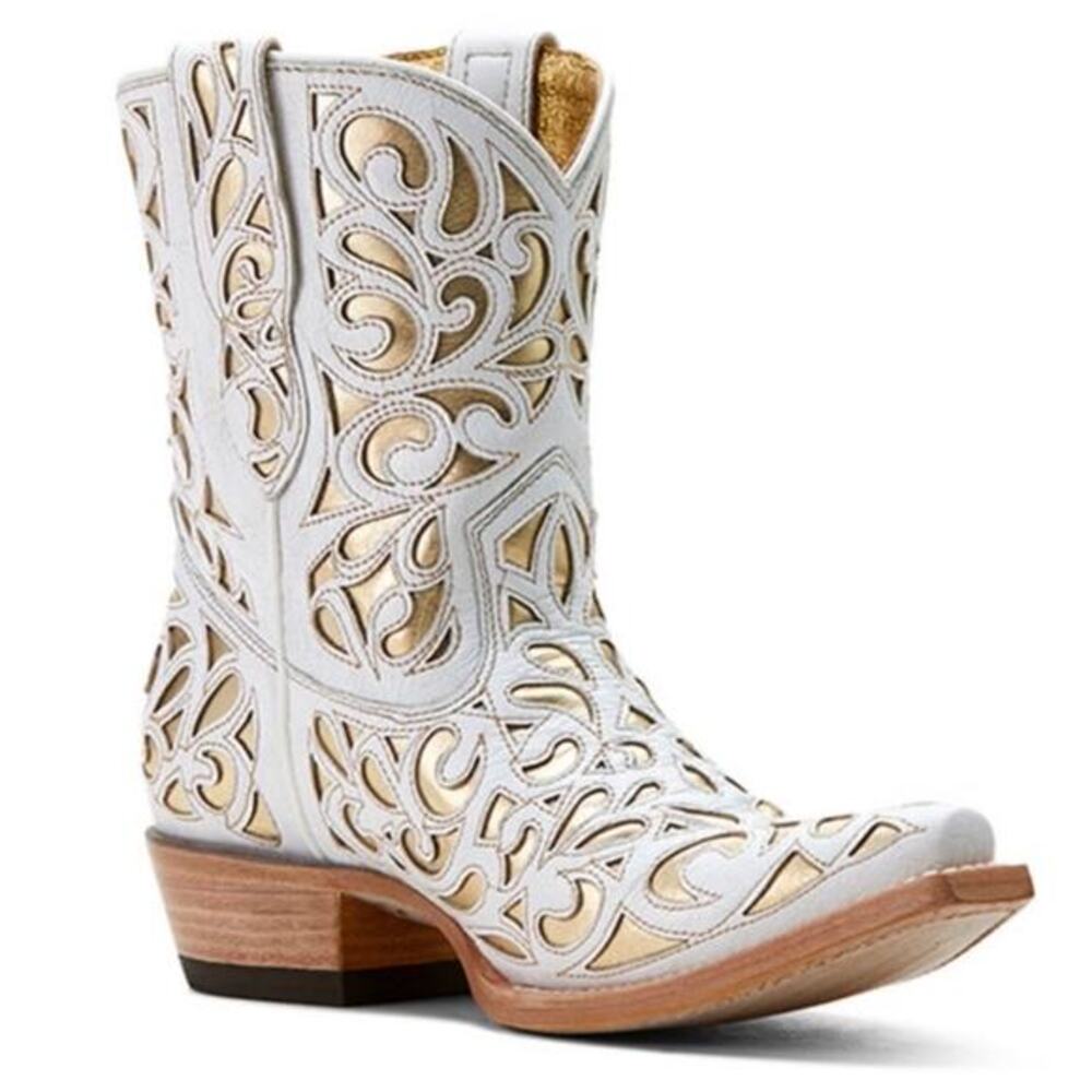 NWOB Ariat Women's Valentina Western Booties Sz 8.5